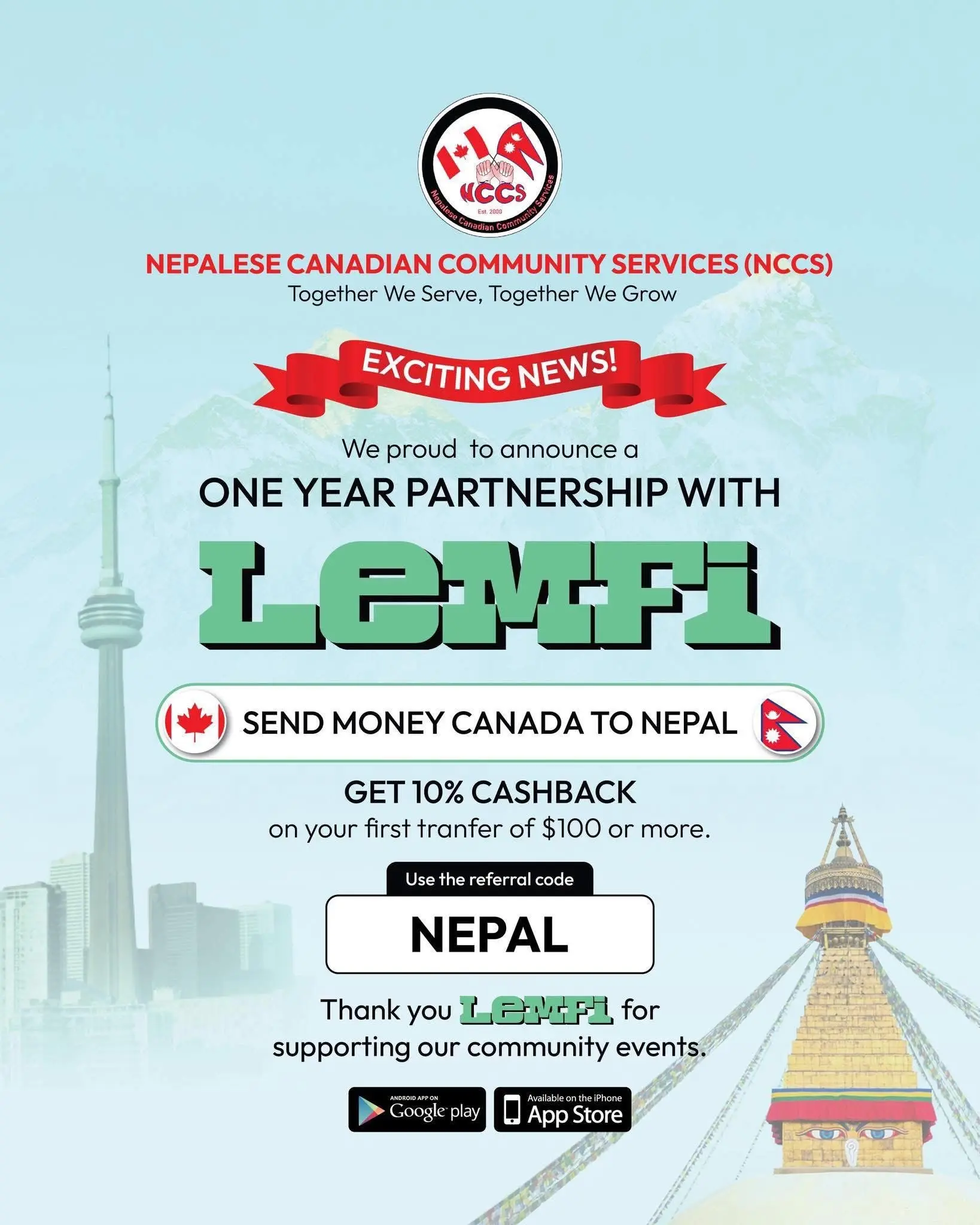 Exciting News: NCCS Partners with LemFi