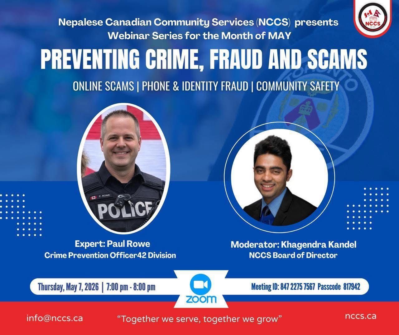Community Safety Webinar